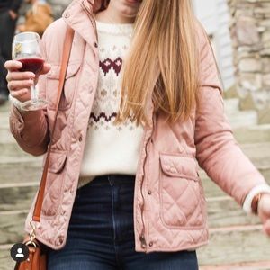 Thread & Supply Sherpa lined quilted jacket